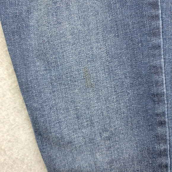 Democracy Ab-Solution Jeans Womens 10 Blue High Rise Skinny Distressed Stretch - Picture 2 of 14